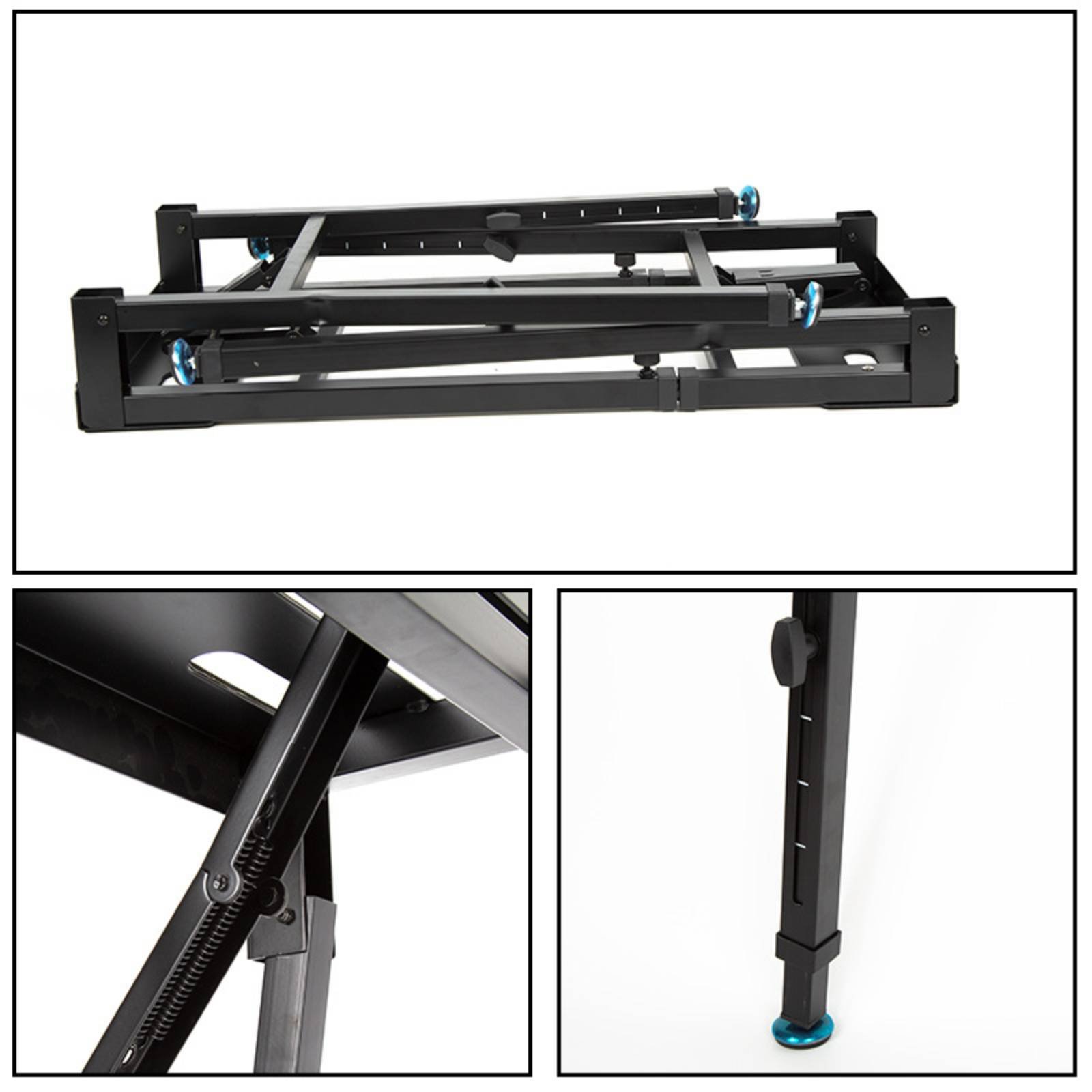 Music Stand Folding - Supporto Pieghevole per Tastiera, Stand Regolabile