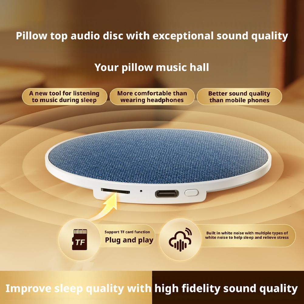 Audio Music Enhancer - Cuscino Altoparlante con Rumore Bianco per