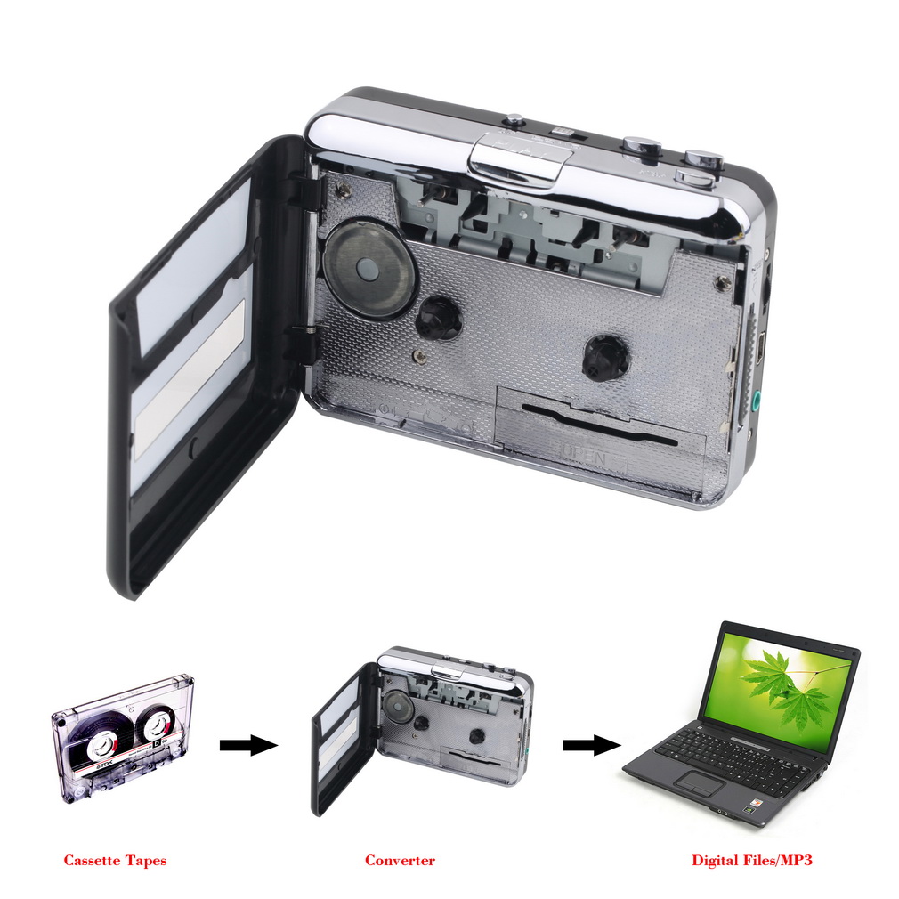 Audio Music Converter To Mp3 - Convertitore da cassetta a MP3 Lettore