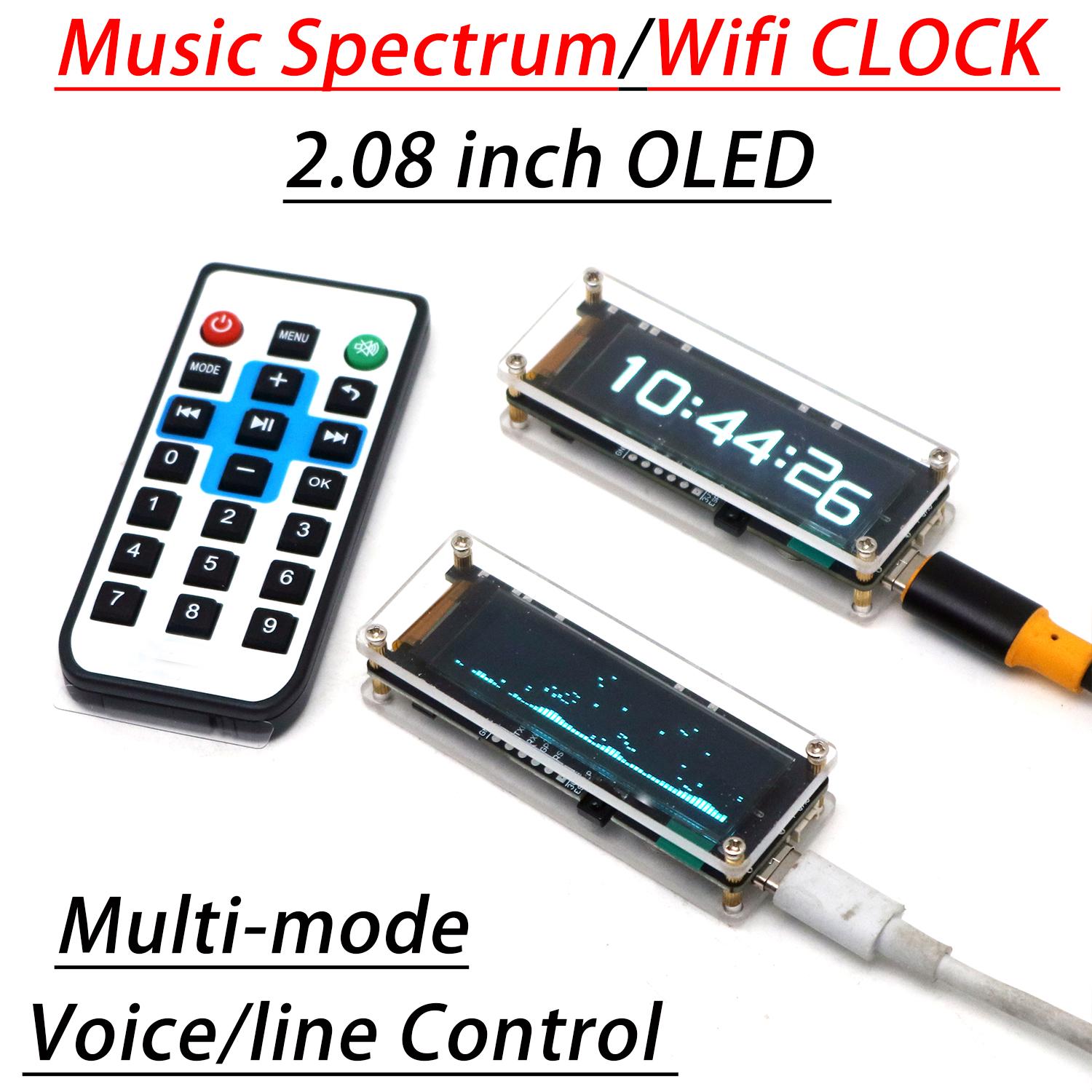 Audio Music Apps - Orologio WiFi con Display OLED da