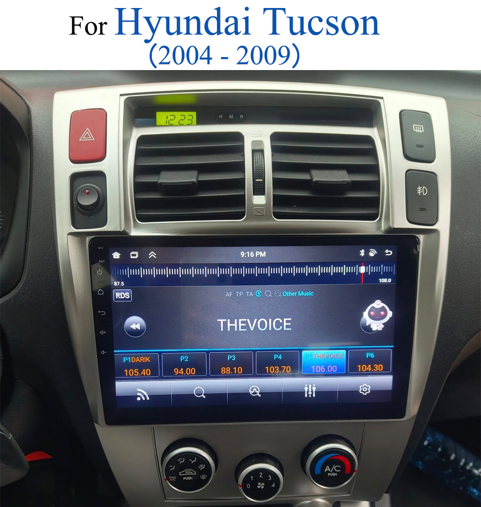 Audio Music Hindi - Autoradio Stereo Per Hyundai Tucson 2004