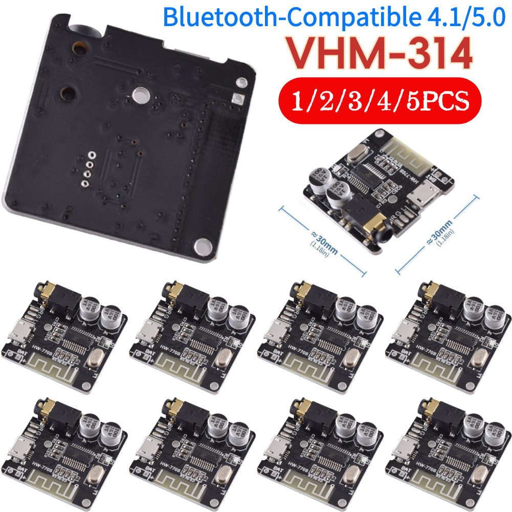 Audio Music Converter To Mp3 - 1-5PCS 3.7-5V VHM-314 Scheda ricevitore audio