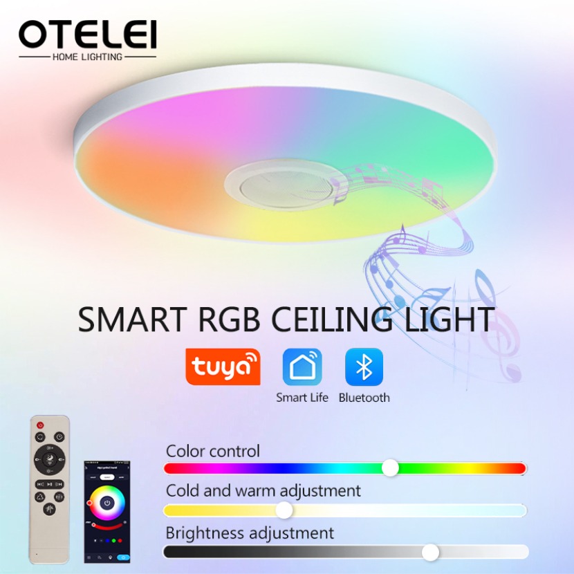 Audio Music Apps - TUYA Smart Music Plafoniera LED RGB