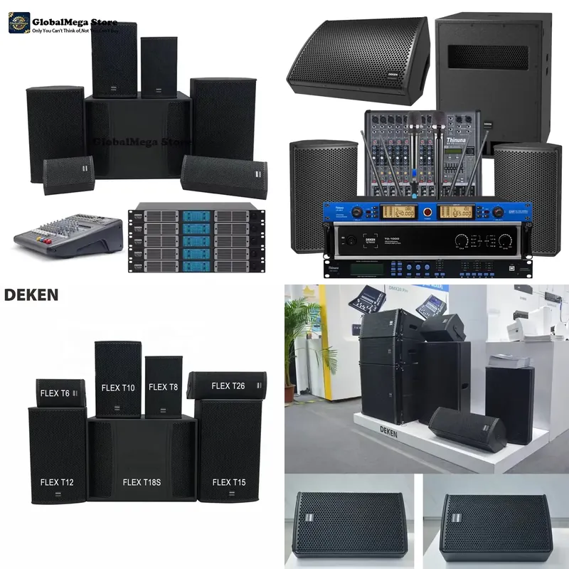 Music Audio Pro - FLEX-T10 Altoparlanti Professionali da 10 Pollici,