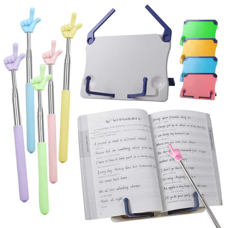 Music Stand Folding - Supporto per libri portatile con supporto