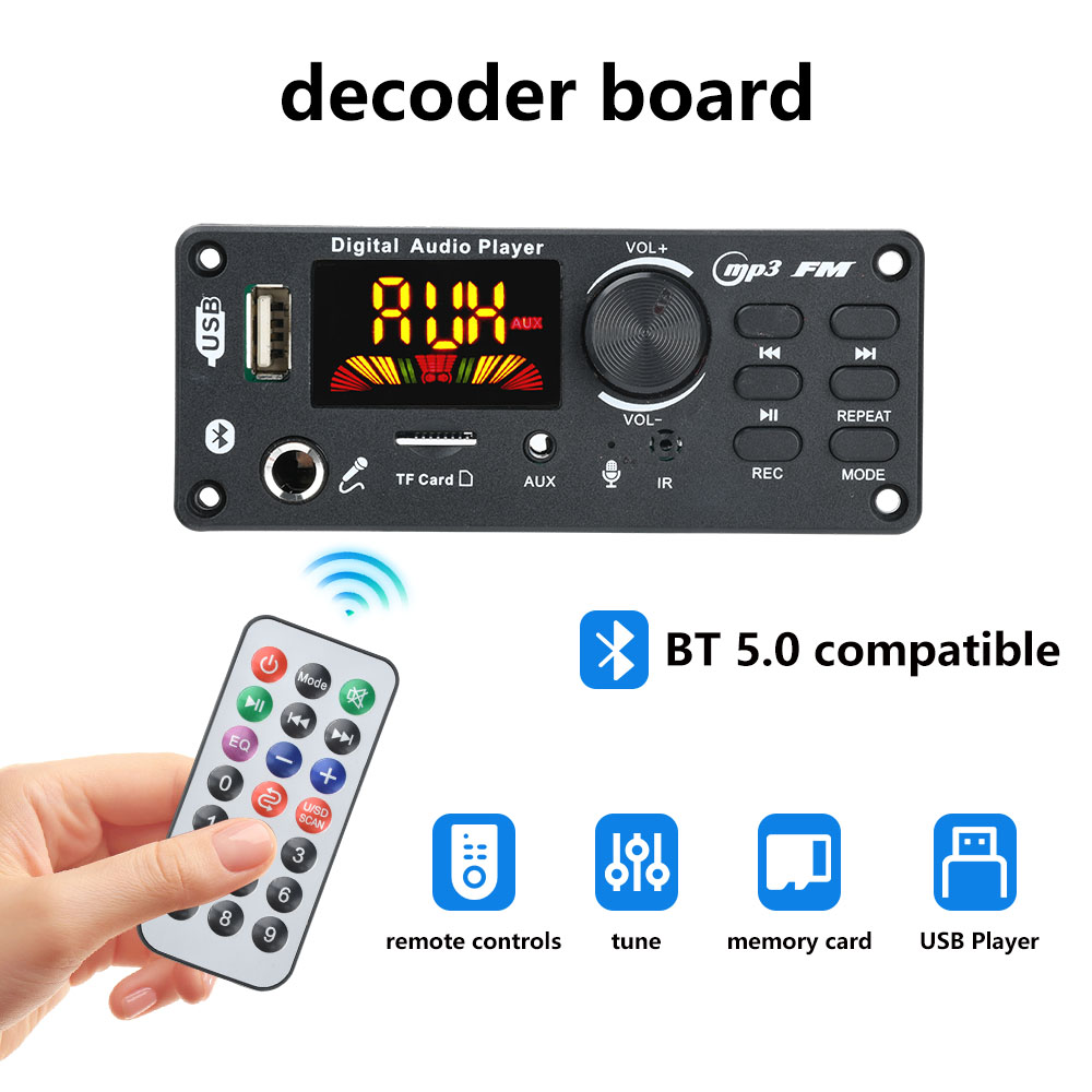 Audio Music Converter To Mp3 - DC 5-12V MP3 Modulo Decodificatore Audio