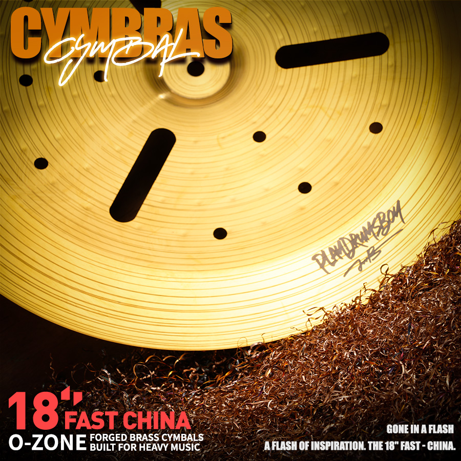 Cymbal Hi Hat - Set di Piatti in Bronzo PD