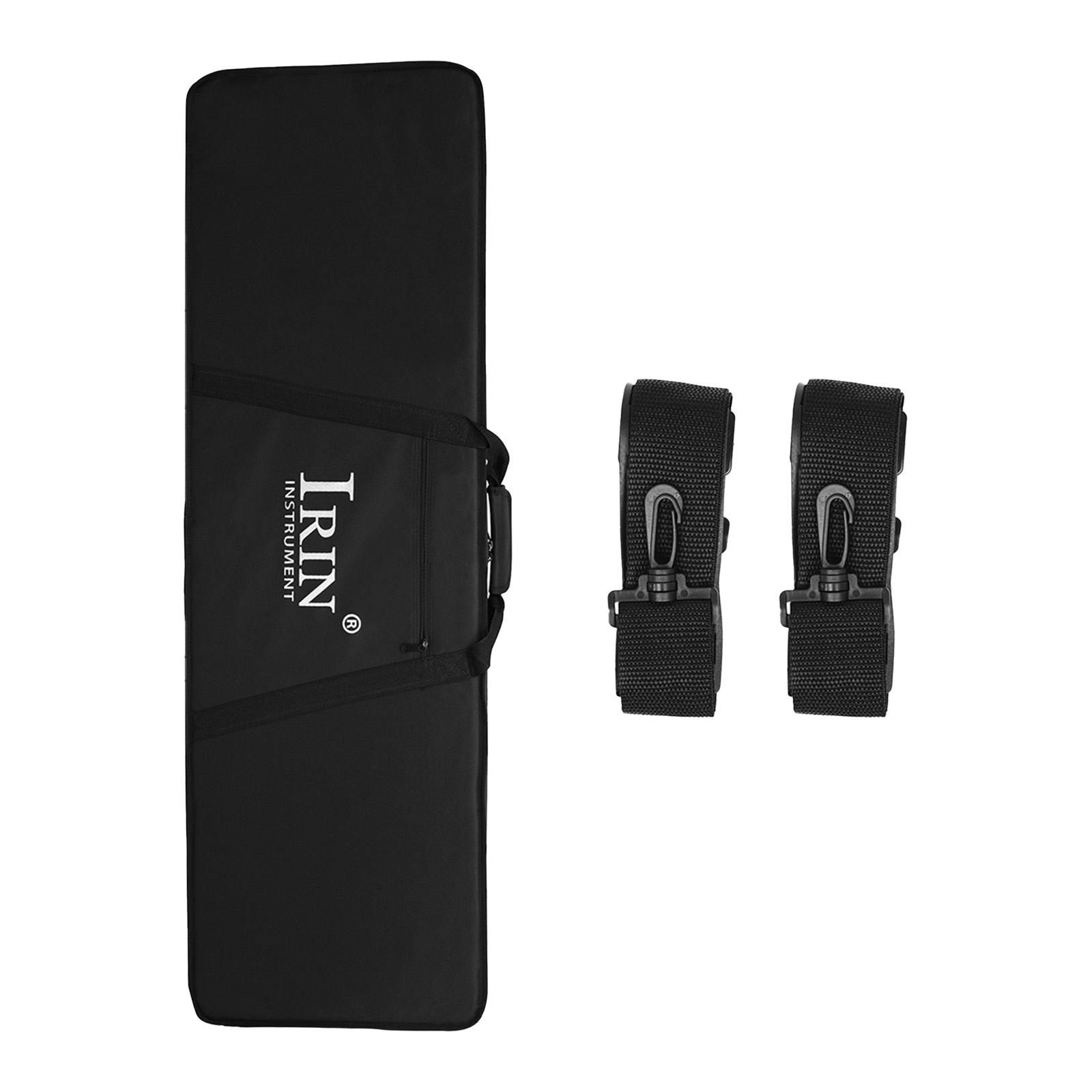 Case Guitar Gig Bag - Borsa per Basso Elettrico Nera Portatile