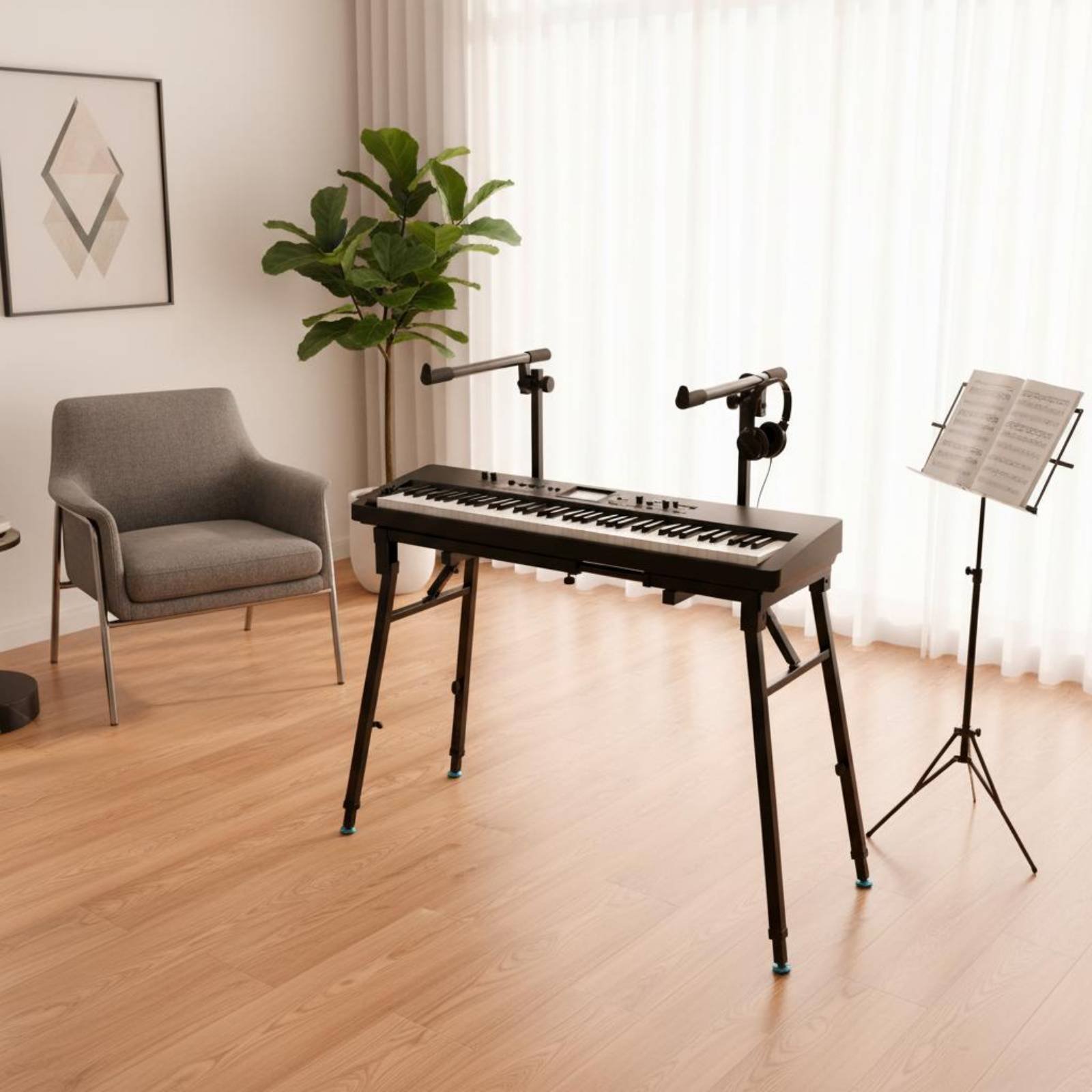 Supporto Pieghevole per Tastie - Music Stand Folding recensione e prezzo