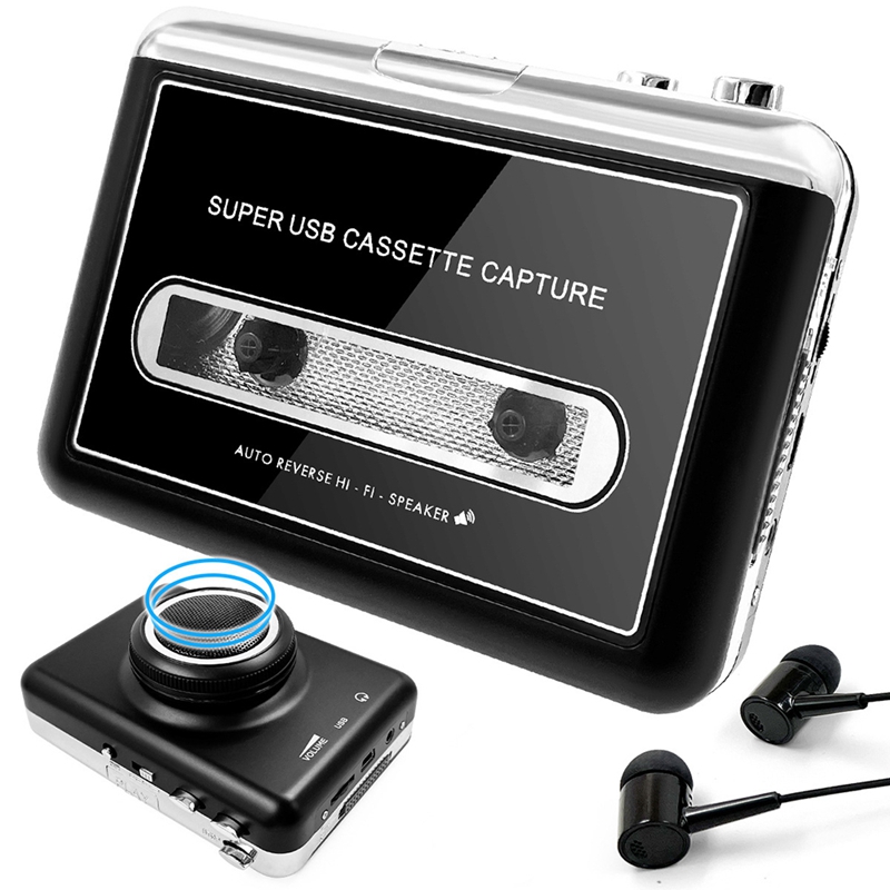 Lettore di cassette USB stereo - Audio Music Converter To Mp3 recensione e prezzo