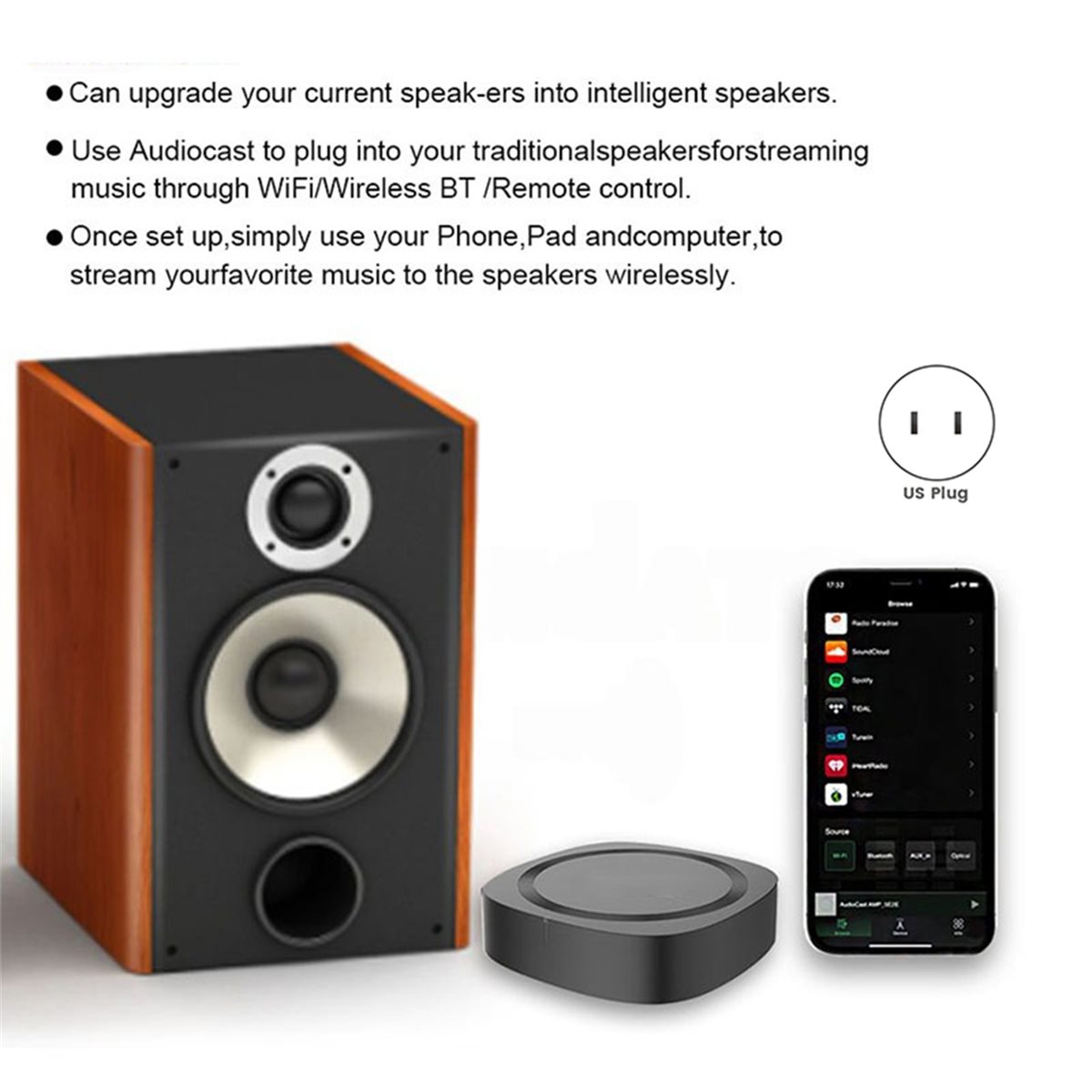 Audiocast Pro M20 Ricevitore A - Music Audio Pro recensione e prezzo