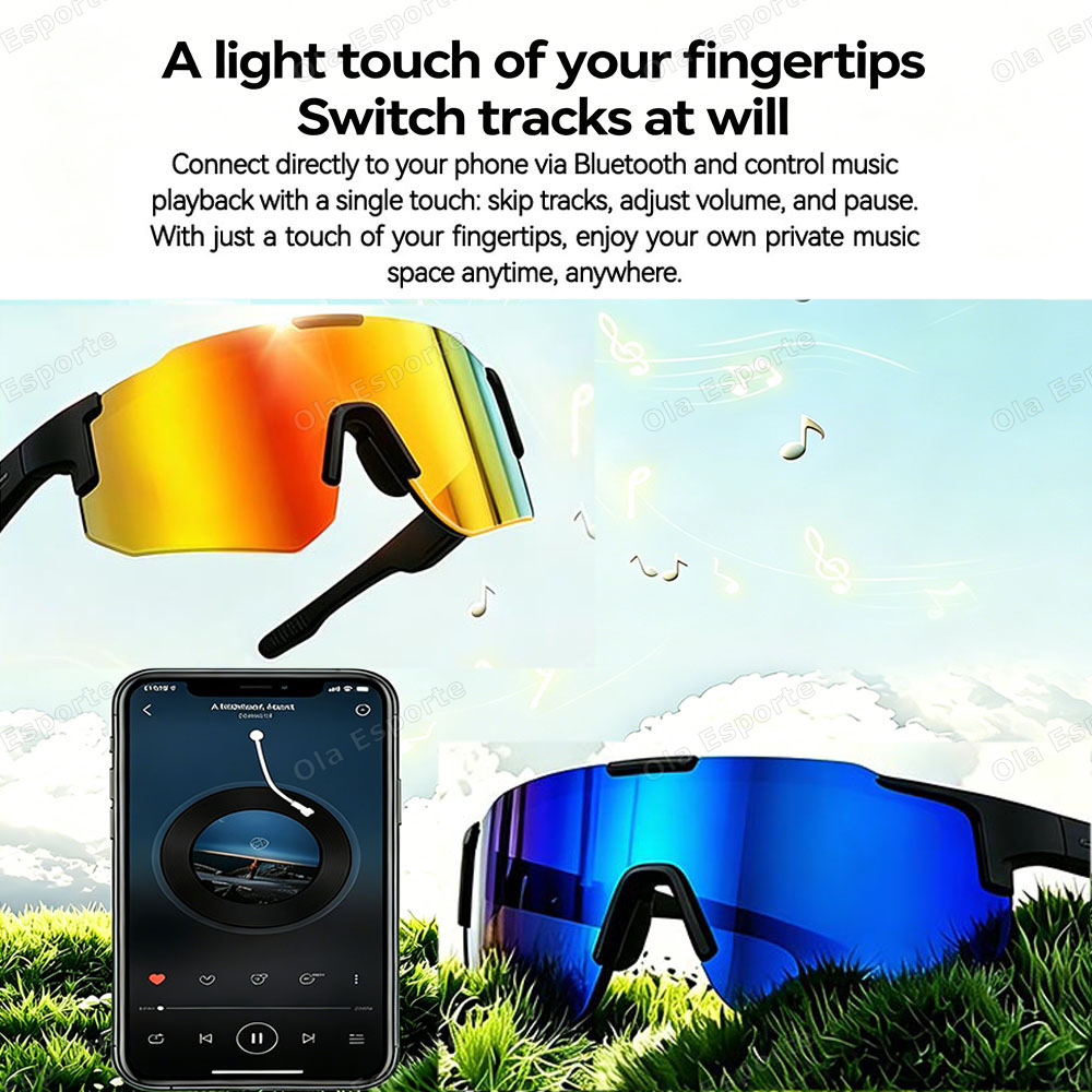 Occhiali Smart da Ciclismo con - Audio Music Voice recensione e prezzo
