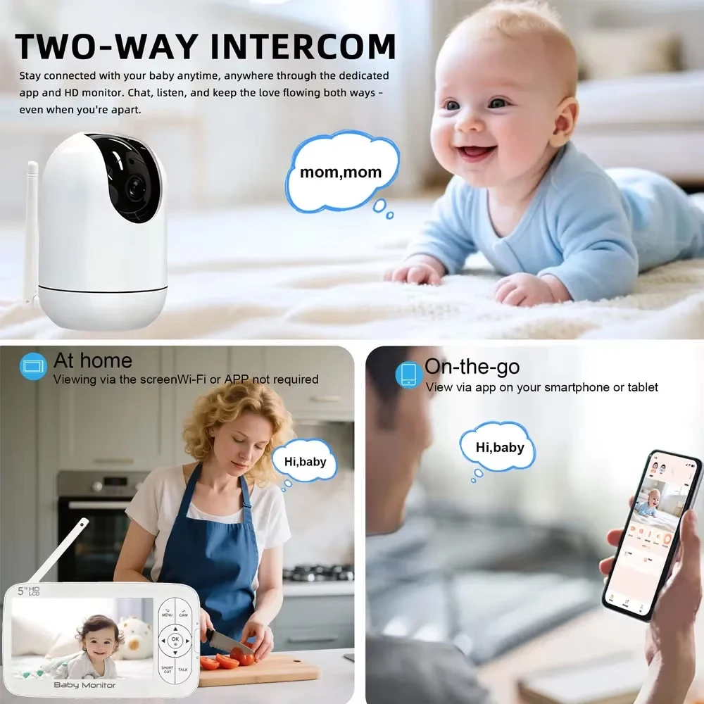 Baby Monitor Smart WiFi con Sc - Audio Music Apps recensione e prezzo