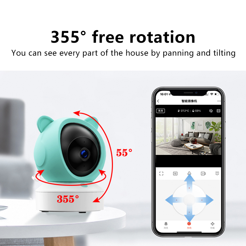 Danmini 1080P Baby Monitor Mob - Audio Music Apps recensione e prezzo