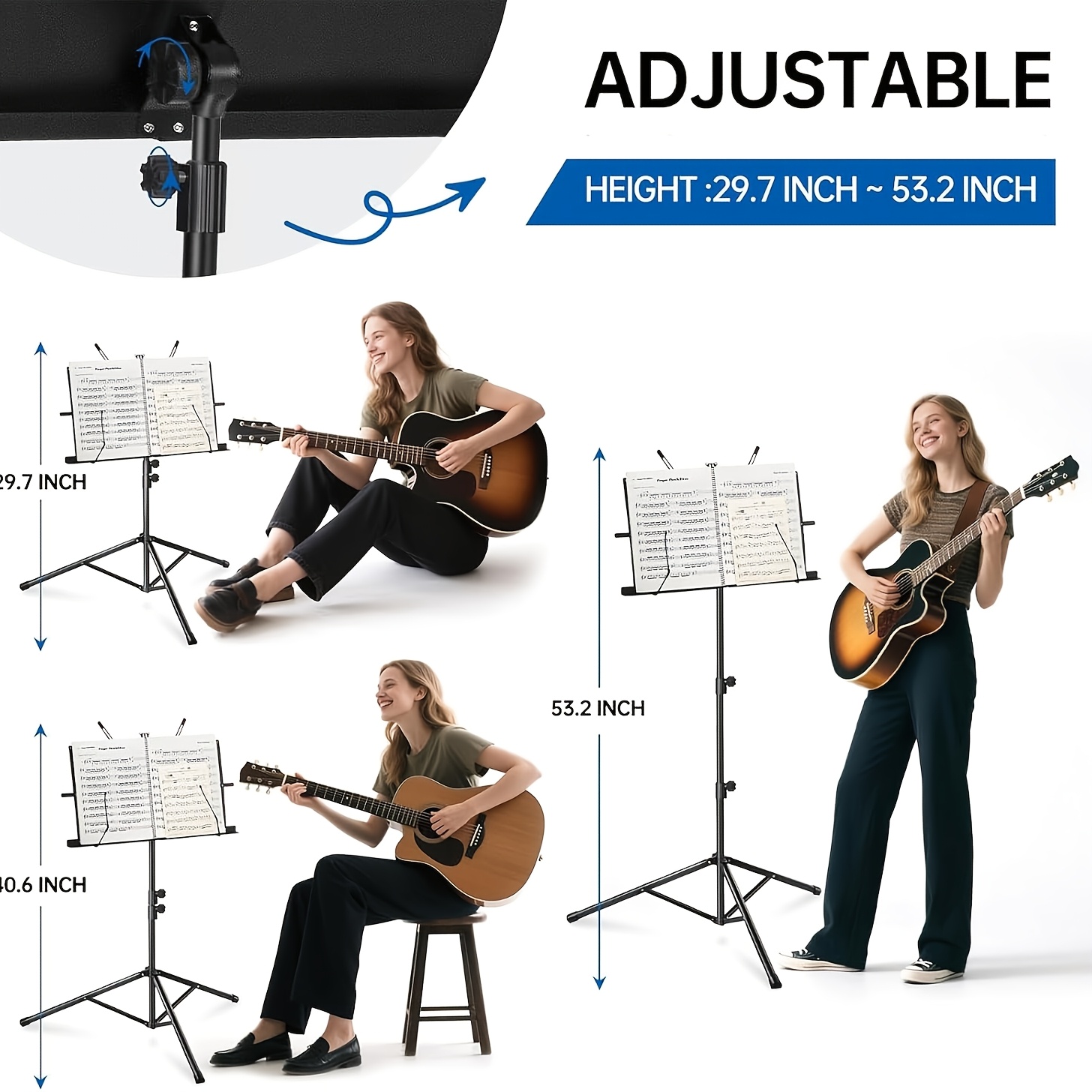Supporto per spartiti pieghevo - Music Stand Folding recensione e prezzo