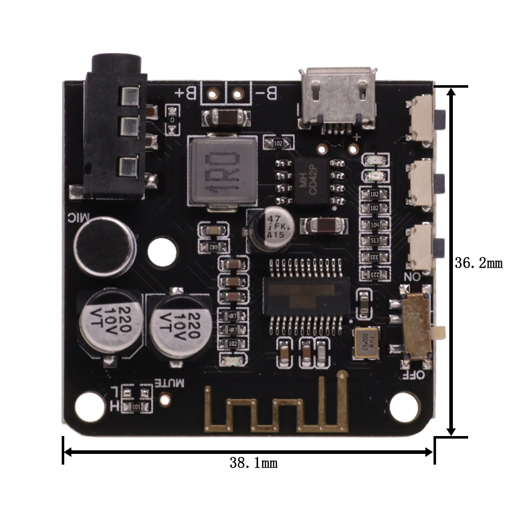 Bluetooth 5.0 MP3 Decoder Boar - Music Audio Pro recensione e prezzo
