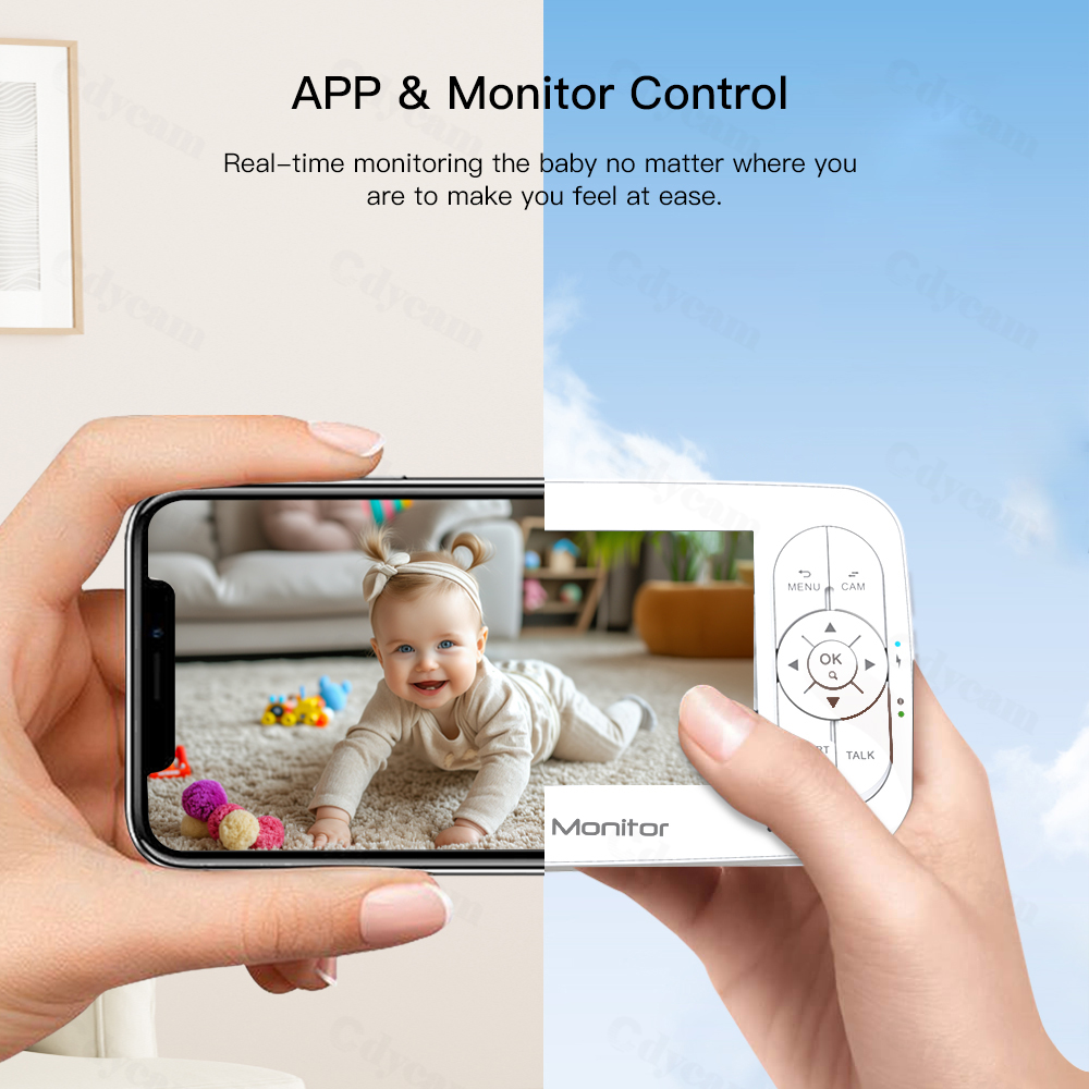 Monitor per Bambini WiFi da 5  - Audio Music Apps recensione e prezzo