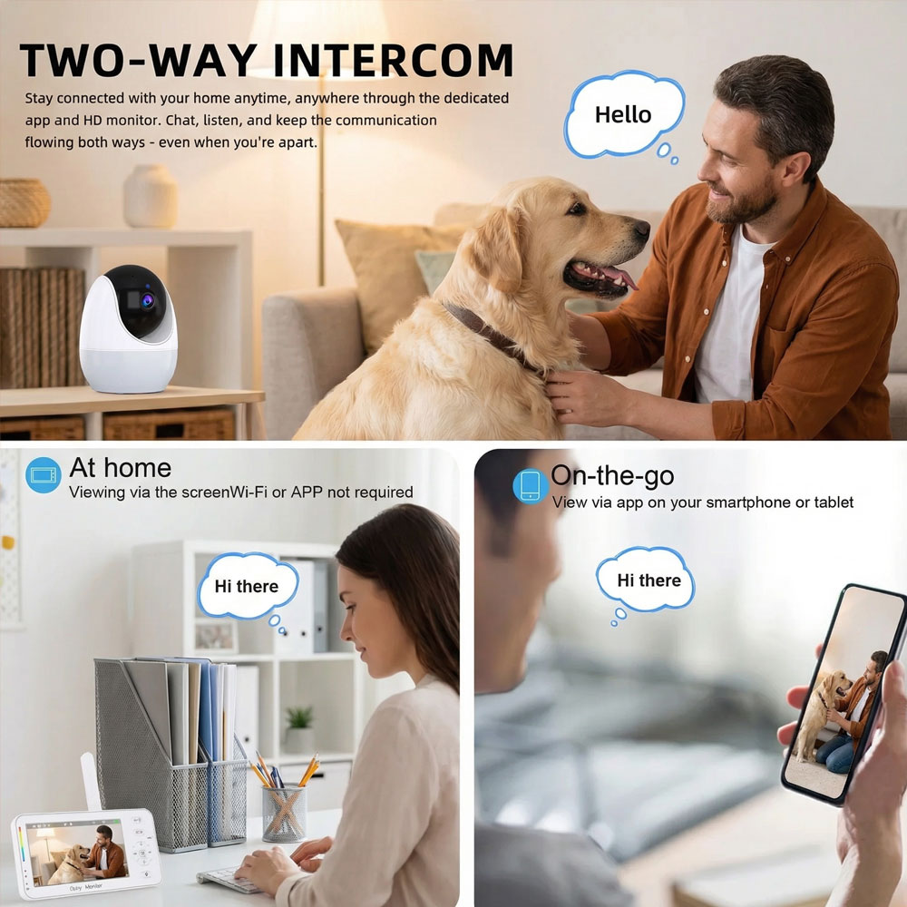 Baby Monitor Intelligente con  - Audio Music Apps recensione e prezzo