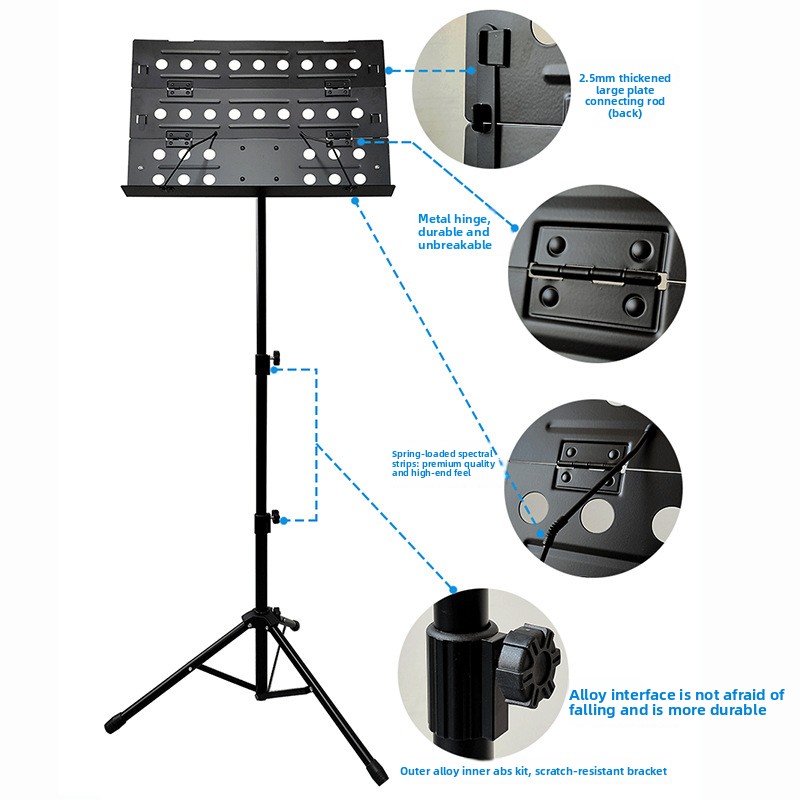 Supporto Musicale Pieghevole P - Music Stand Folding recensione e prezzo