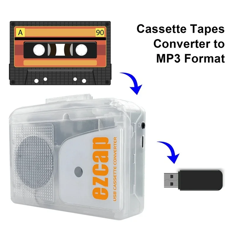 Ezcap 249 Lettore di cassette  - Audio Music Converter To Mp3 recensione e prezzo